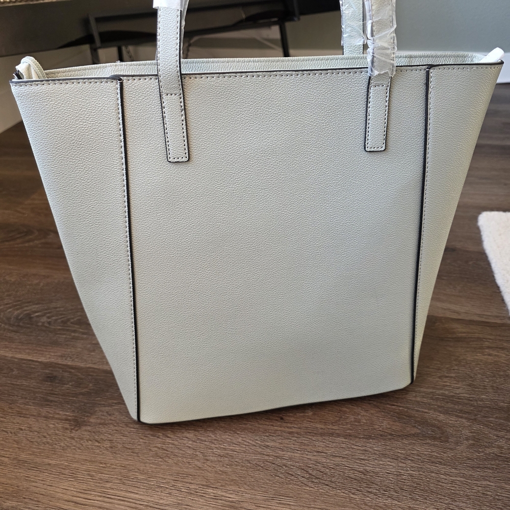 IZOD Women's Light Sage Tote Bag - Structured Everyday Handbag - Picture 6 of 12